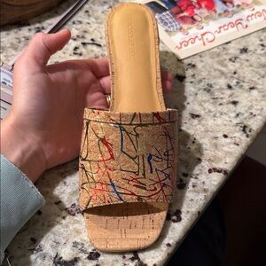 Chocolat Blu Multicolor Cork Heels